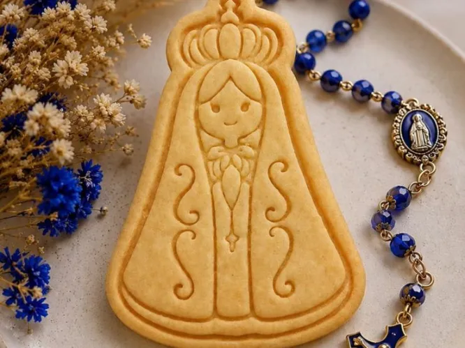 Carimbo de biscoito Nossa Senhora