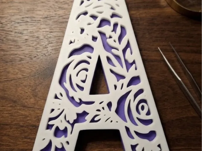 Floral Alphabet – Decorative Letters A-Z