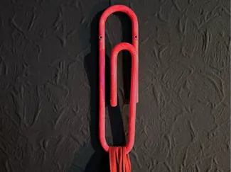 Paperclip Wall Hanger Minimalist Design
