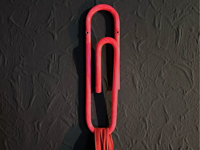 Paperclip Wall Hanger Minimalist Design