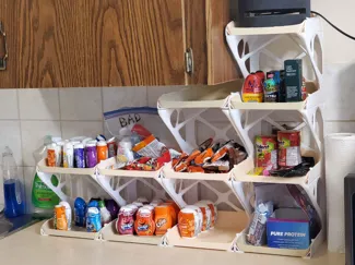 Open Shelves