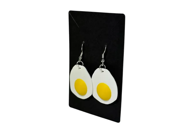 Fried Egg Earrings