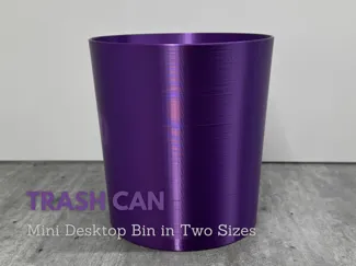 Trash Can – Mini Desktop Bin in Two Sizes