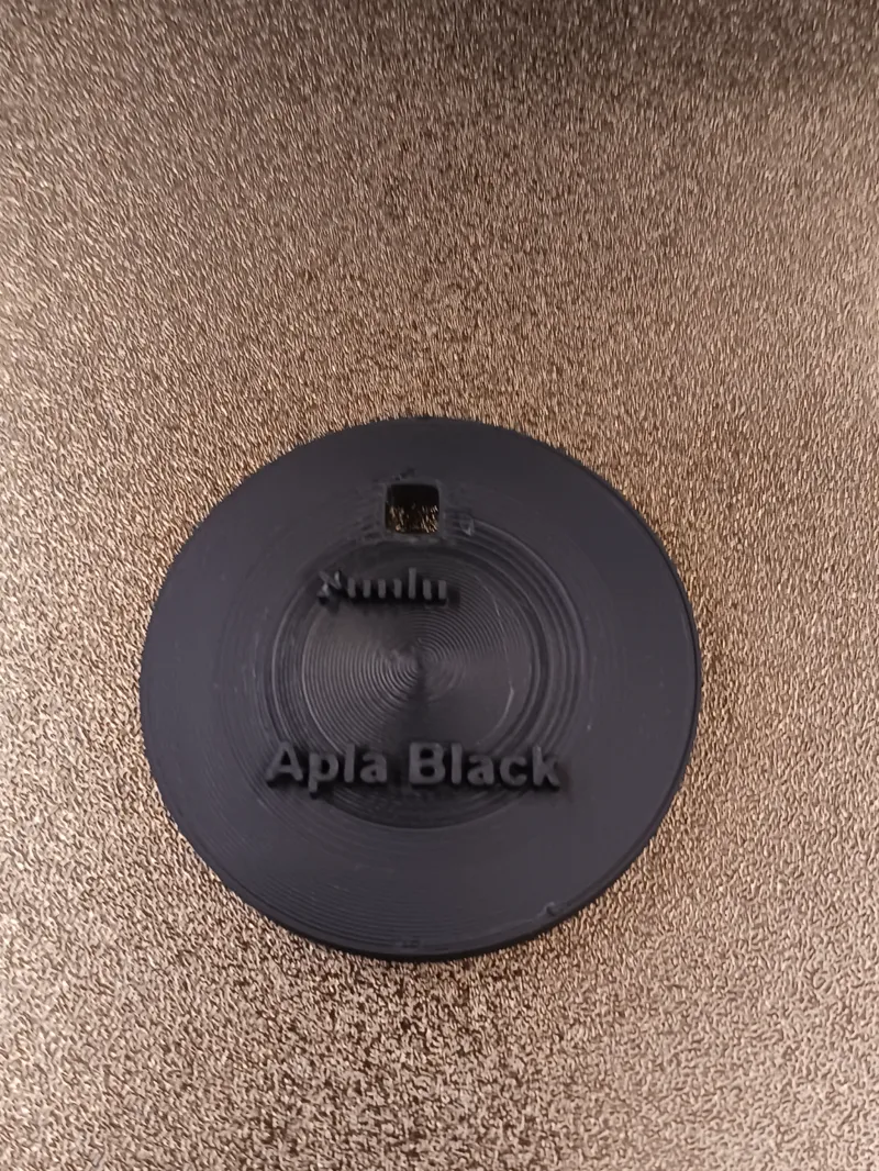Sunlu Apla Black Sample Swatch