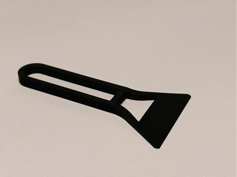 3D Printer Bed Scraper