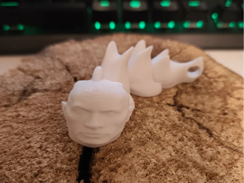 the rock flexi dragon