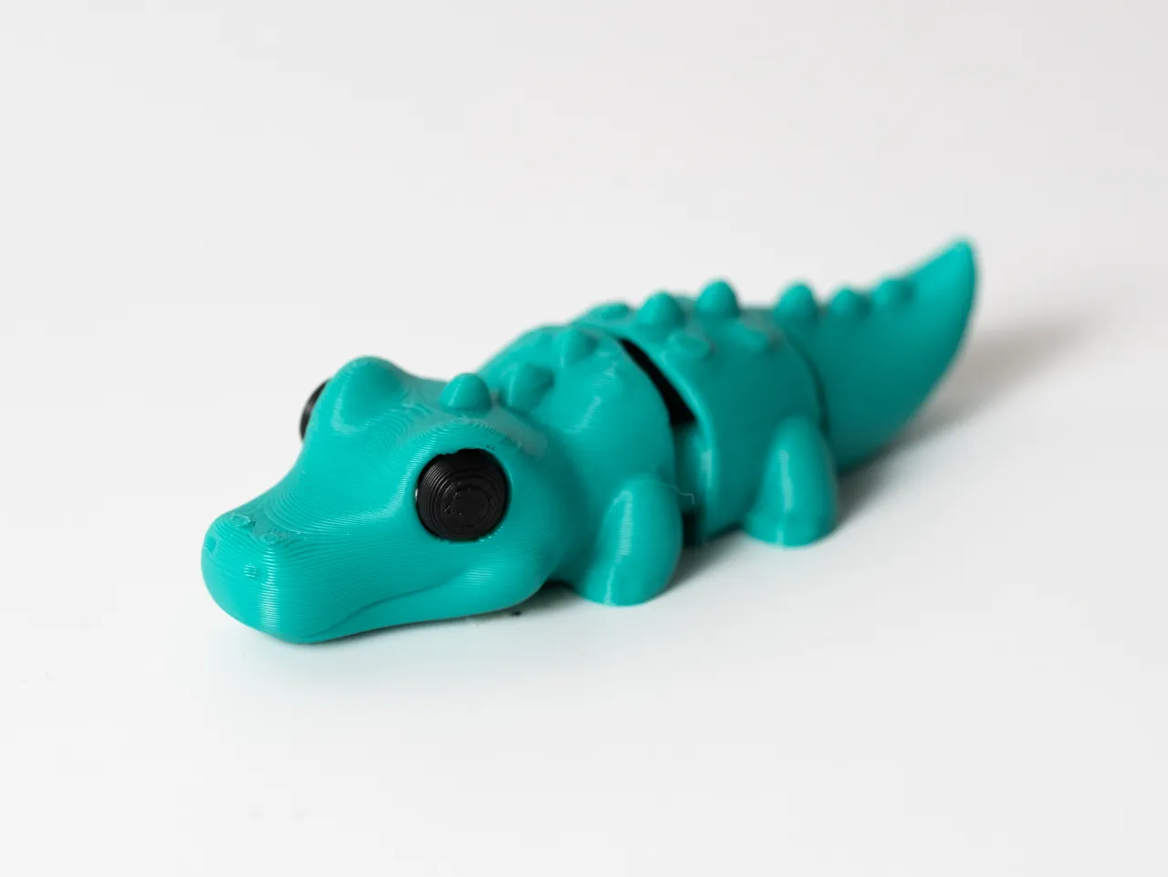 Mini Crocodile - Articulated & Keychain view 2
