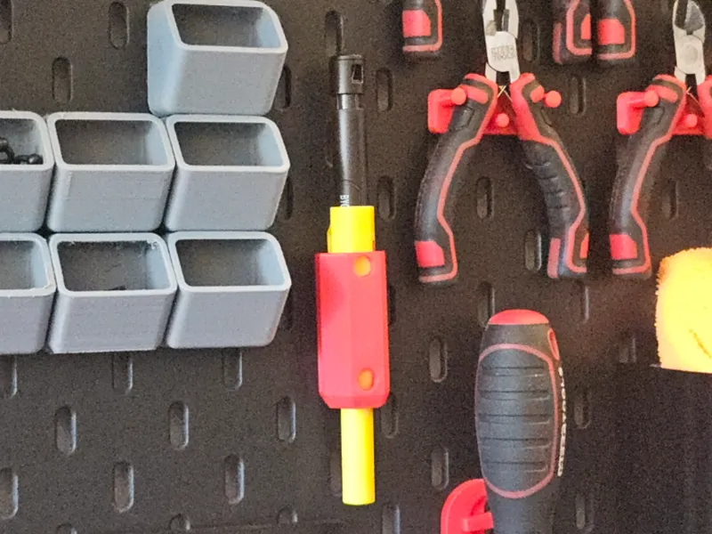 Pegboard/Skadis holder - Carpenters marking pencil