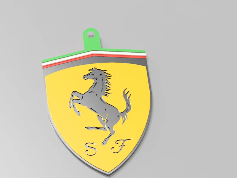 Ferrari keychain