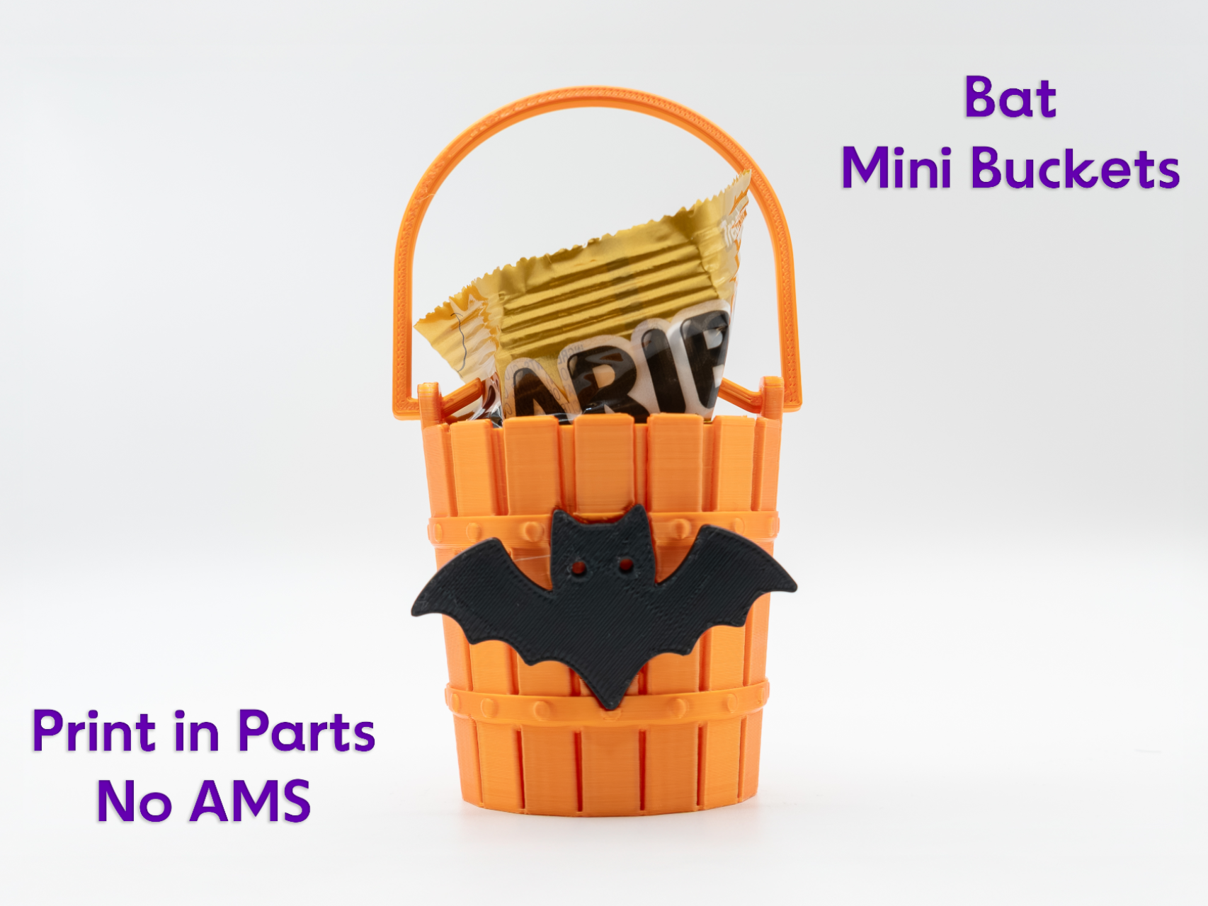 Bat Mini Buckets 3D model