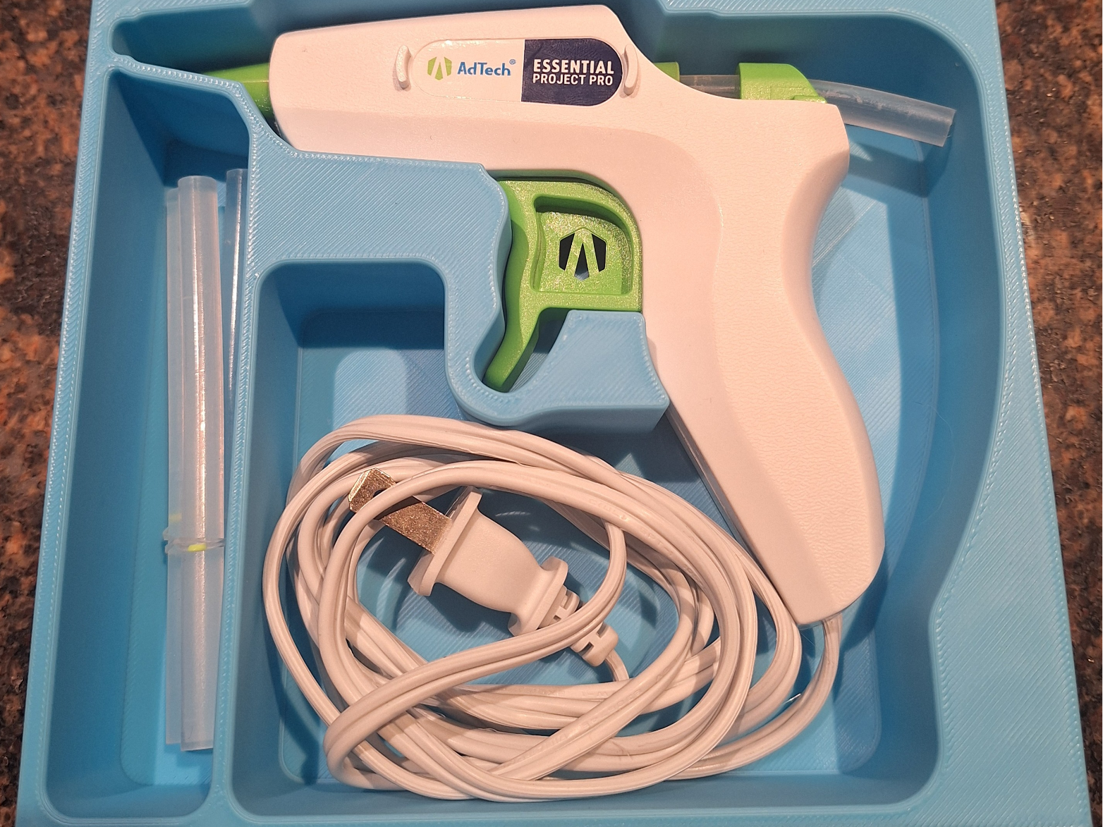 AdTech Essential Glue Gun box