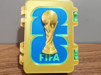 CAIXA FIGURINHA COPA DO MUNDO BY CREATE3D