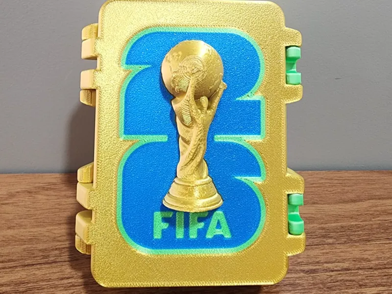 CAIXA FIGURINHA COPA DO MUNDO BY CREATE3D