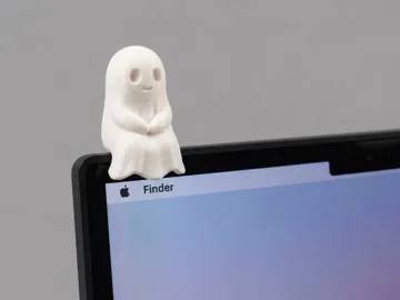 Adorno temático: Mini Ghost - Sitting on edge — vista de referencia 3