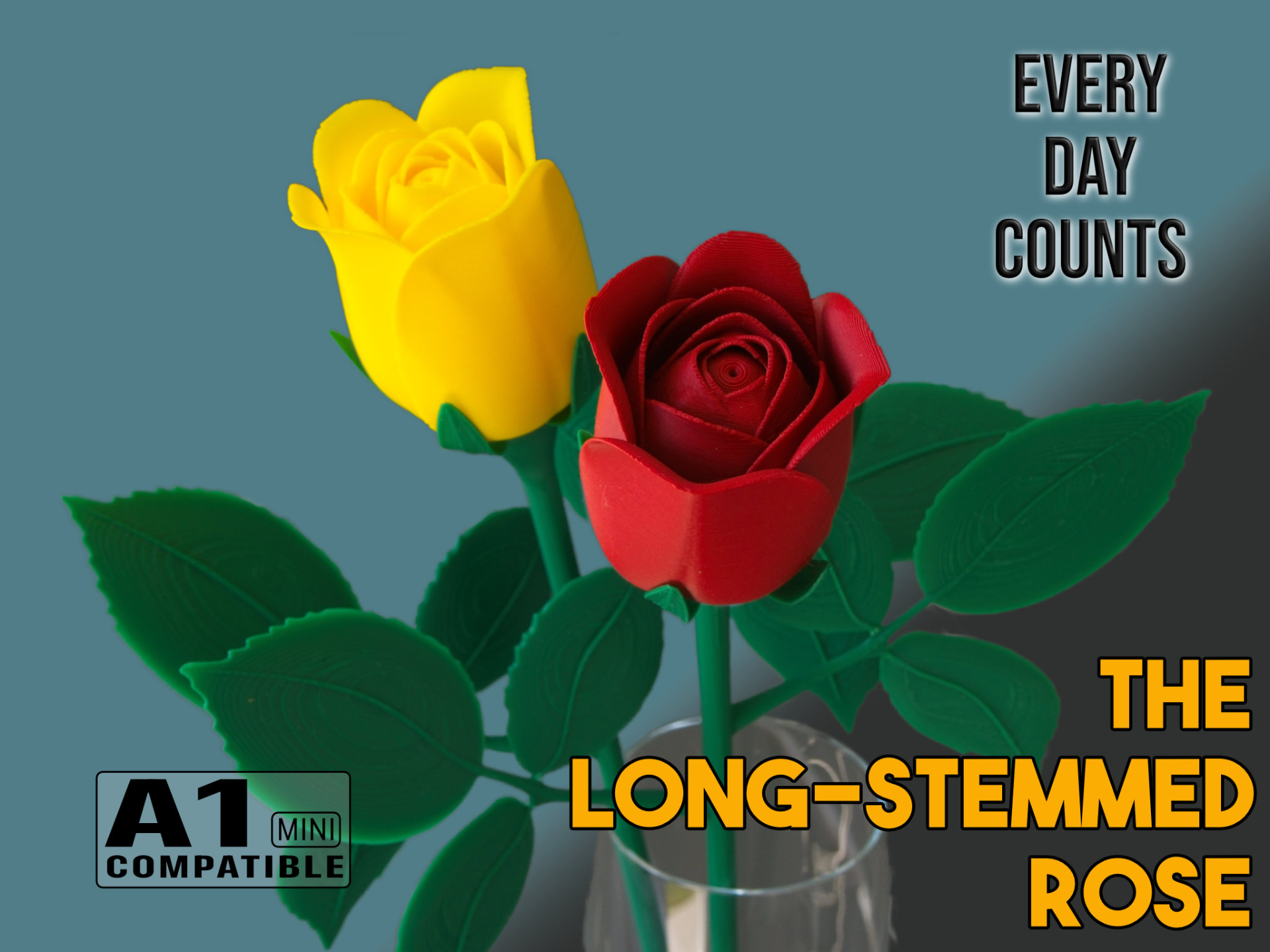 The long-stemmed rose (now with leaves)