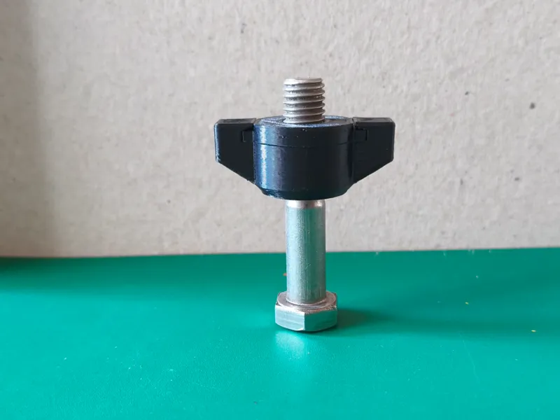 Heavy Duty M12 Wing Nut / Bolt Knob (No Supports)