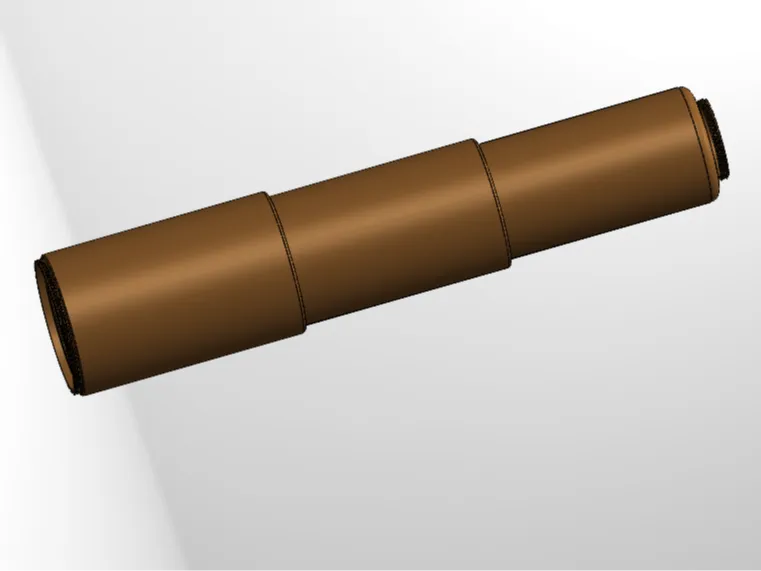103mm 收纳！一体打印伽利略望远镜
