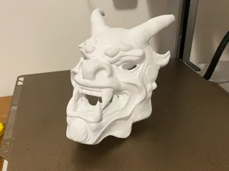 Maschera Oni - Demone samurai