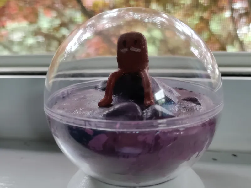 Gondola Sitting on Mars