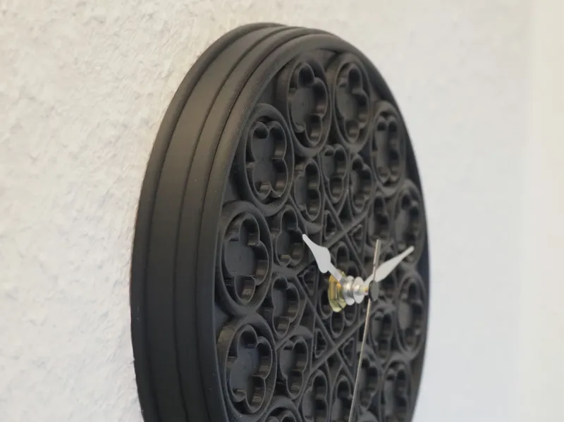 Frame for my Gothic Clock Dial Kit-011