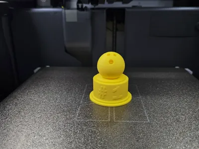 Bowling Trophy V2 - Debossed