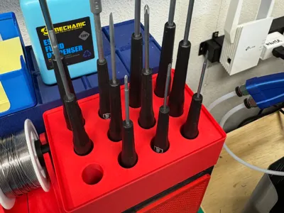 Gridfinity Wiha Screwdriver Holder