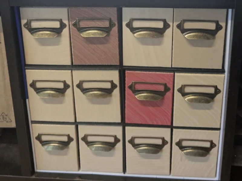 Card Catalog Insert