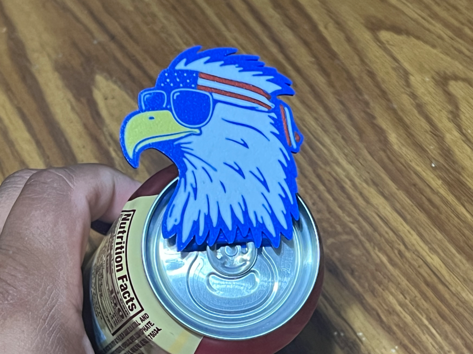 Bald Eagle Pop Can Tab Opener