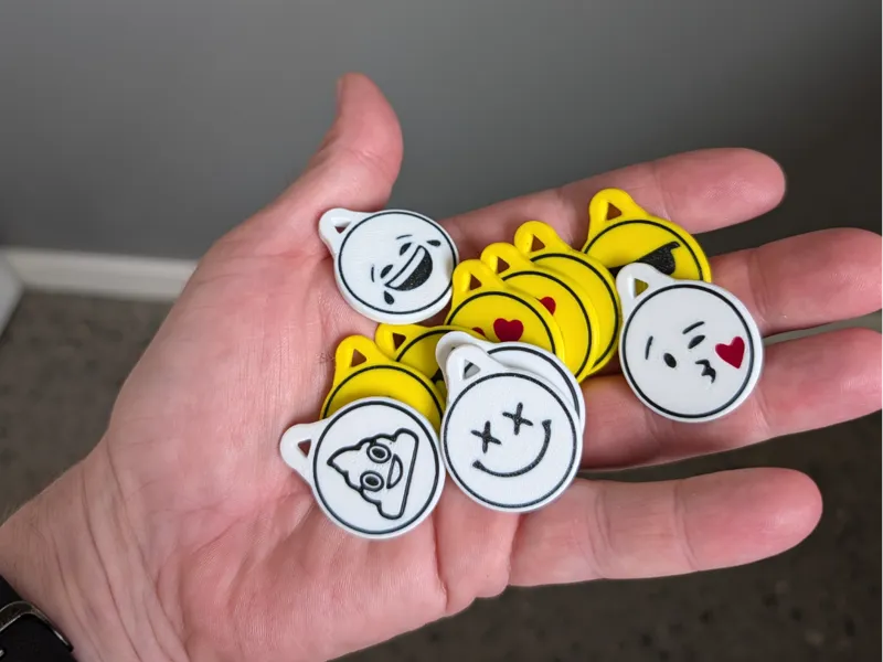 Emoji NFC Keychain (25mm tag)