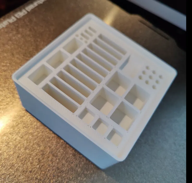 Gridfinity Bambu replacement bin .6mm nozzle Remix