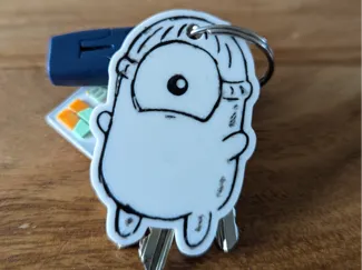 Plankton Keychain