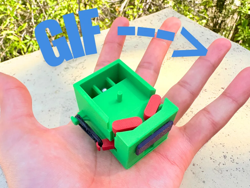 Organizador: Mini Arcade Pinball Machine!. Referencia del modelo original.
