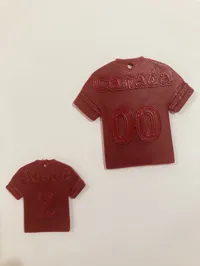Customizable Jersey Keychain