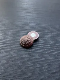 Styled Button 8x3 Magnet | 0.08mm layer, 2 walls, 15% infill