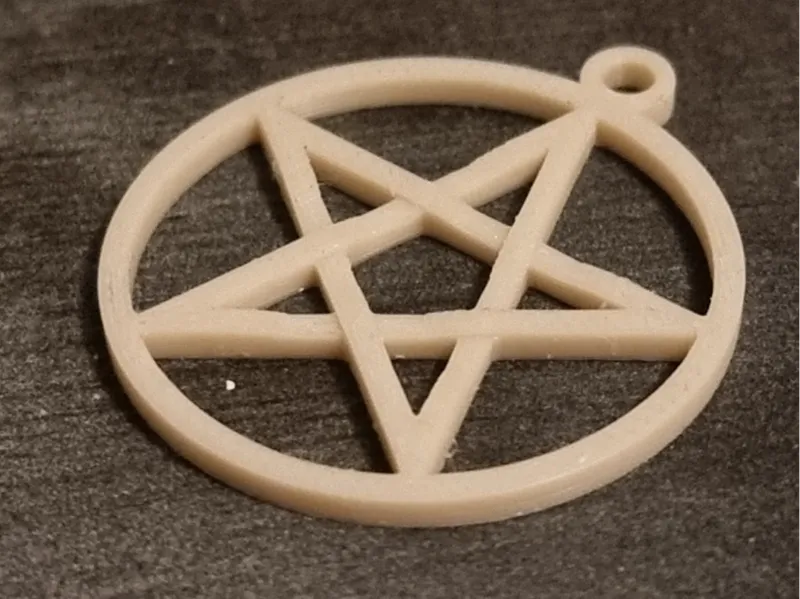Pentagram Necklace Wicca