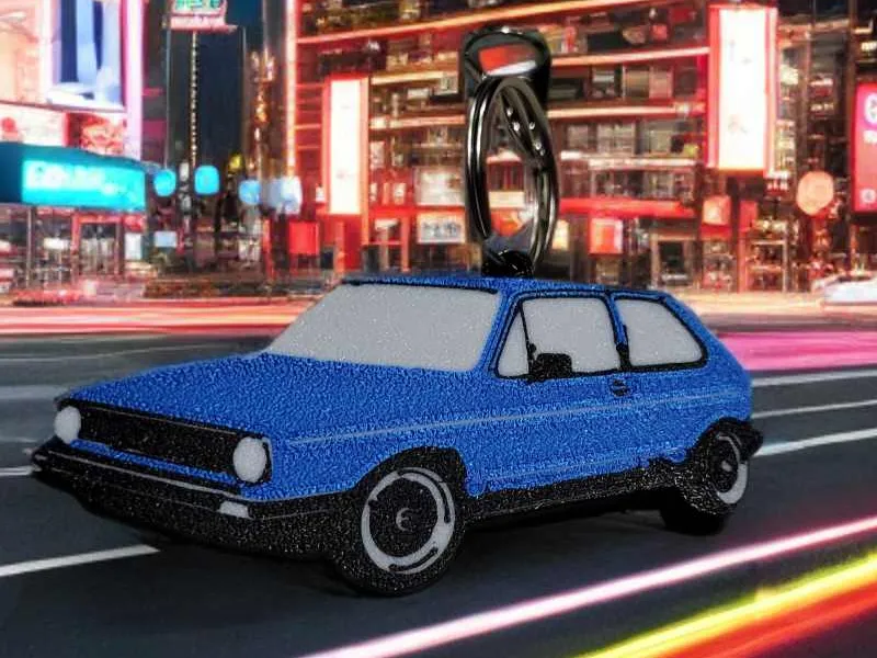 Porte clef golf 1