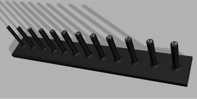 Metric 3/8 Mid Socket Holder