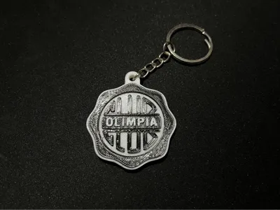 Club Olimpia Paraguay Keychain