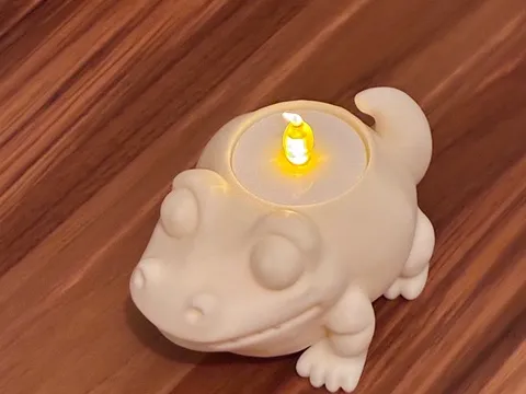 Alligator Led Tea Light Lamp - Nightlight