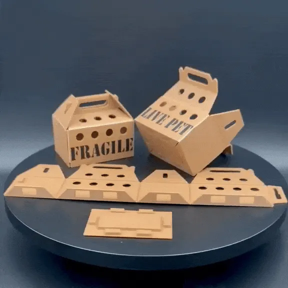 Miniature Pet Carrier (Folding Design)