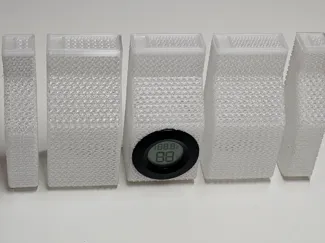 Gyroid Dessicant Holders for AMS (No Walls)