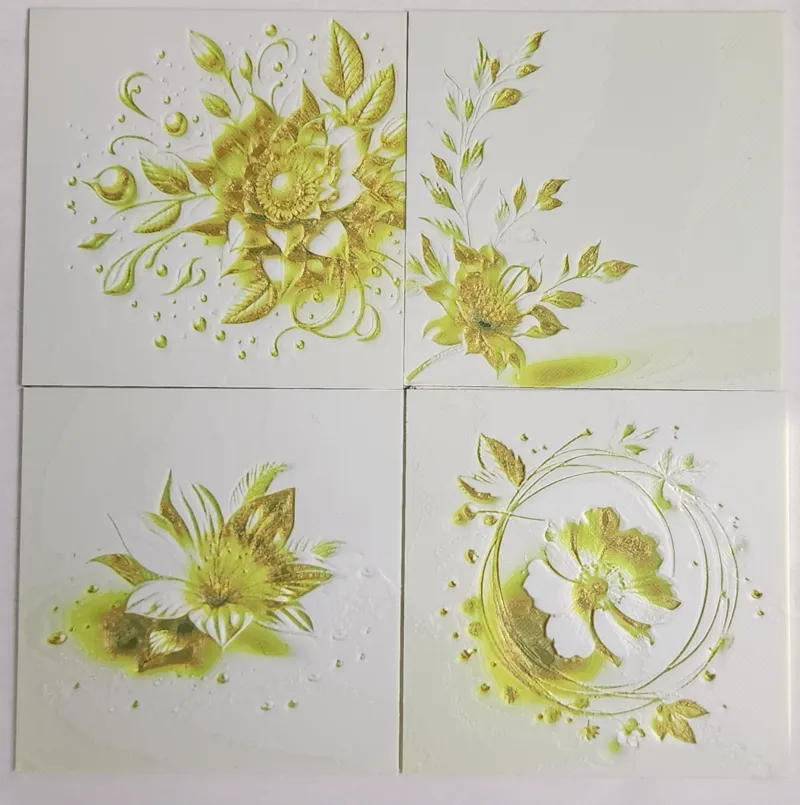 Spring Flowers Coasters
