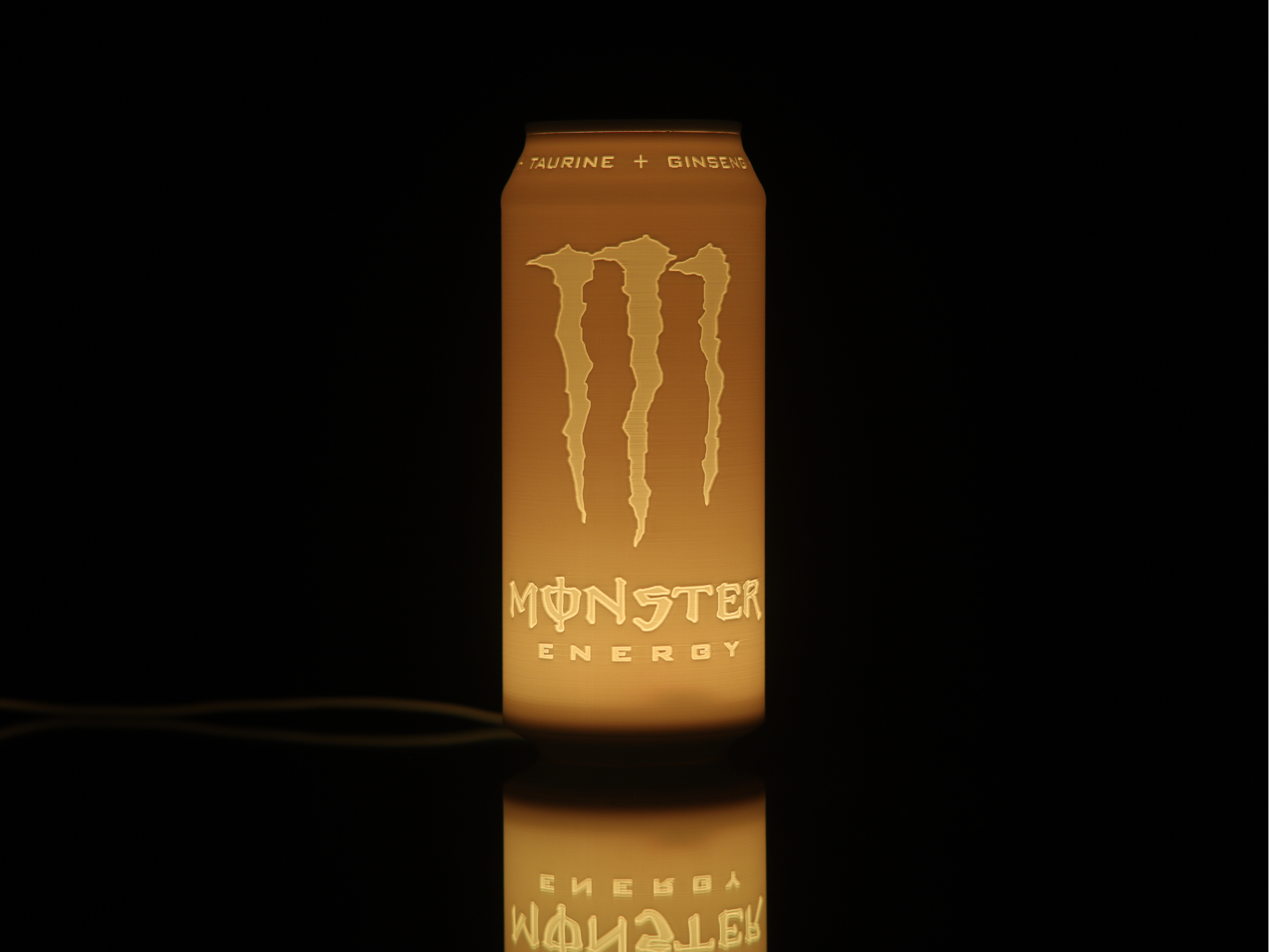 Monster Energy Original Green Lithophane