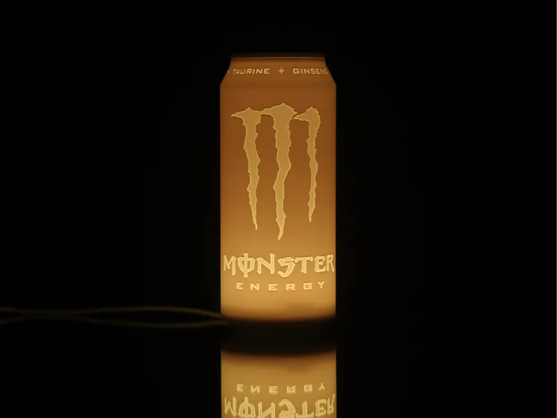 Monster Energy Original Green Lithophane
