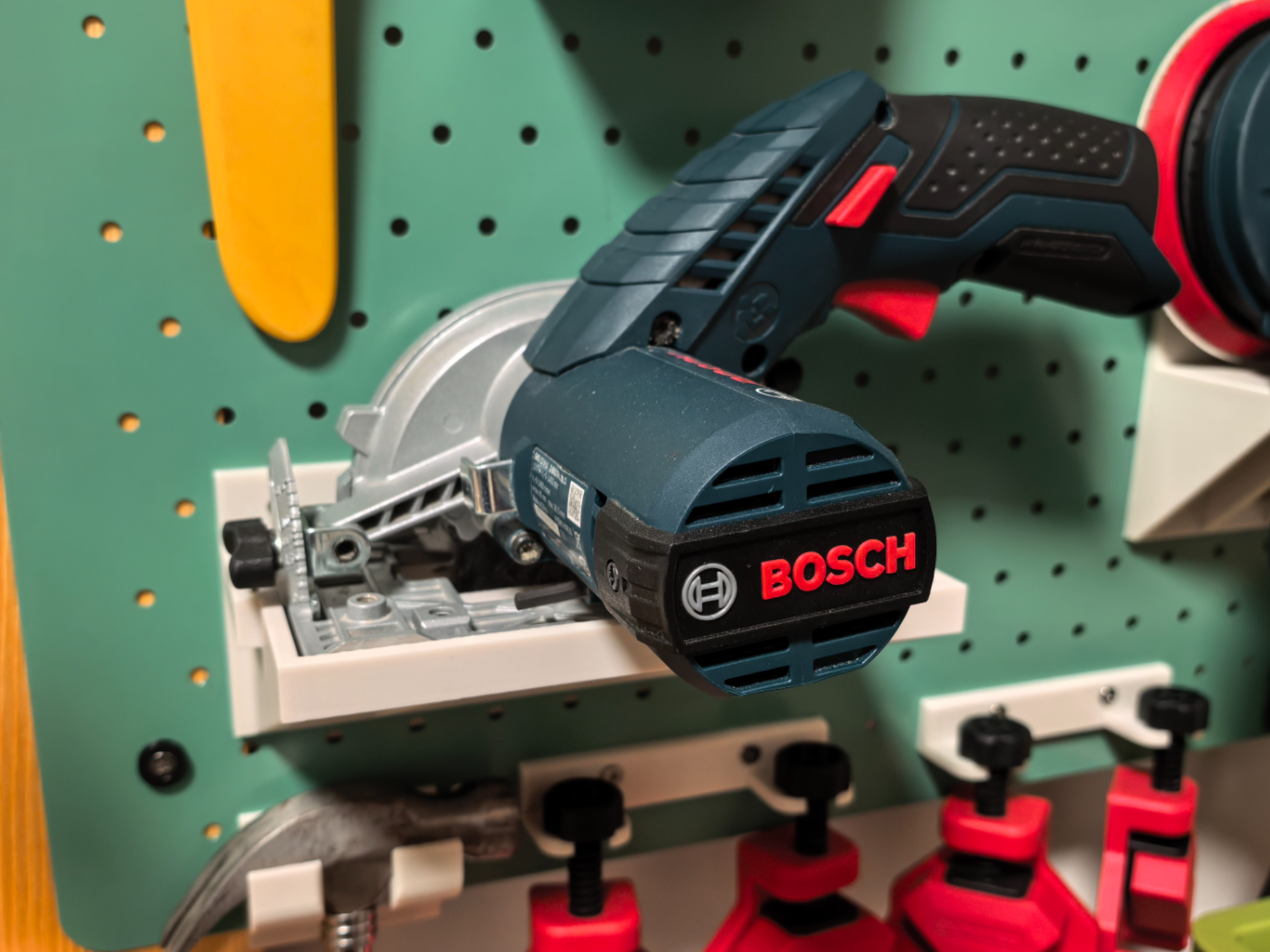 Bosch GKS12V Lityum Pil Veri Deliği Kartı Rafı