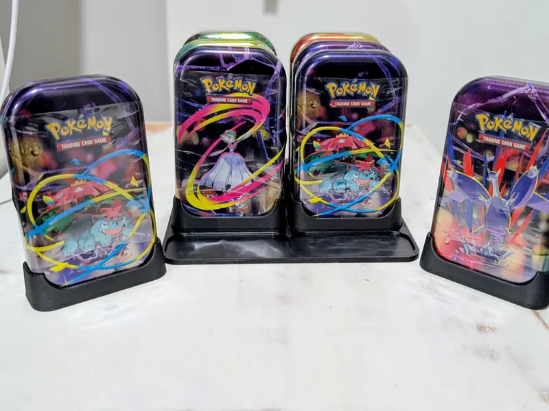 Pokemon Mini Tin Stand Organiser/Base