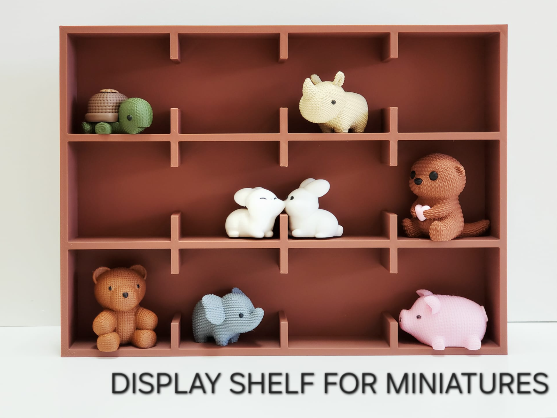 Designer Display Shelf for Miniatures