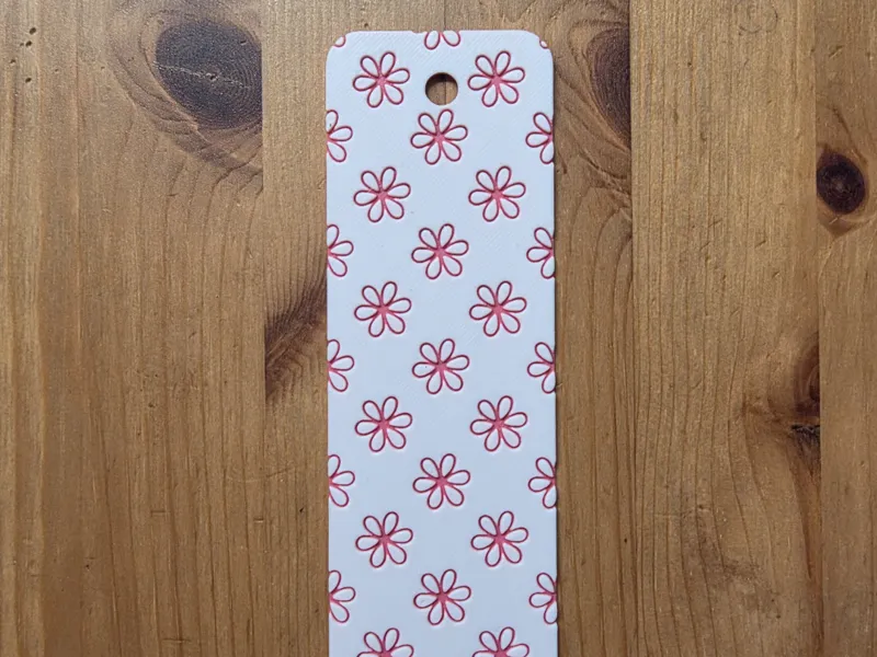Flower Bookmark