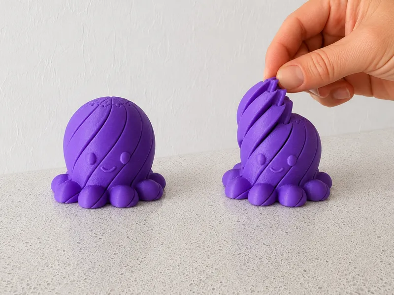 Twisty Pop Octopus Fidget Toy| Print in Place