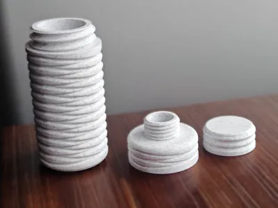 Screw Top Bottle Container